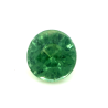 Zircon vert rond 6mm 1.22ct