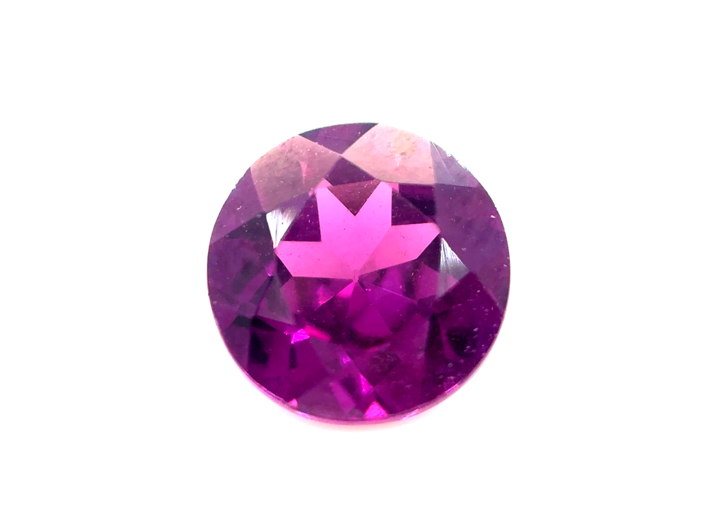 Grenat "purple" rond 7mm 1.61ct