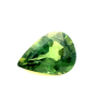 Saphir fin vert poire 7.9x5.7mm 1.25ct