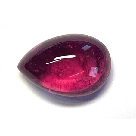 Tourmaline Rose Cabochon Poire 13x8.8mm 5.20cts