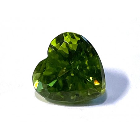 Péridot Coeur 8x7.9mm 2.23cts