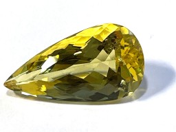 Héliodore Poire 16.5x8.7mm 4.47cts