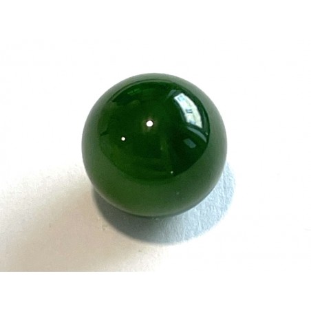 Perle Jade Néphrite - 1 ou 2 trous