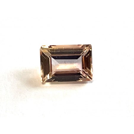 Saphir Champagne Baguette 5.7x4mm 0.51ct