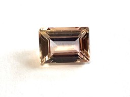 Saphir Champagne Baguette 5.7x4mm 0.51ct