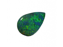 Opale boulder poire 15.2x10.5mm 5.26cts