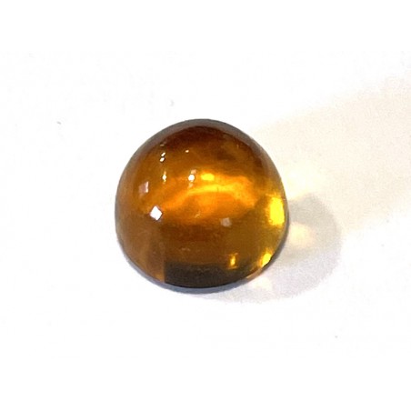 Citrine Ronde Cabochon 6.6mm 1.43 mm