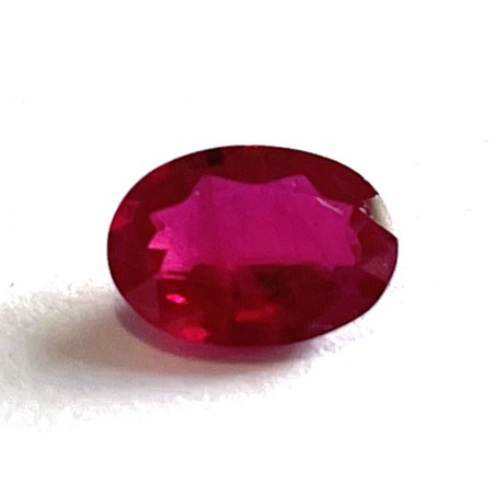 Rubis Ovale 7.2x5.2mm 0.86ct