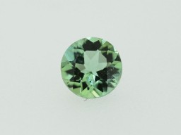 Tourmaline verte ronde 5.7 mm 0.66 ct