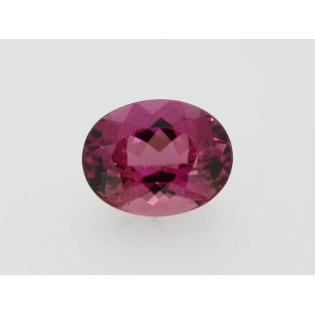 Tourmaline rose ovale 9.2 x 7.2 mm 2.24 cts