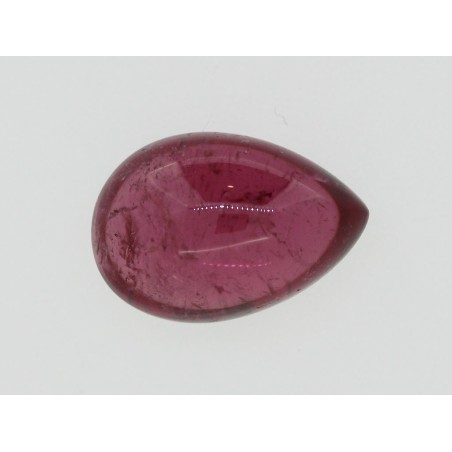 Tourmaline Rose Cabochon Poire 13x8.8mm 5.20cts