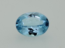 Aigue-Marine ovale 9.1 x 7.1 mm 2.30 cts