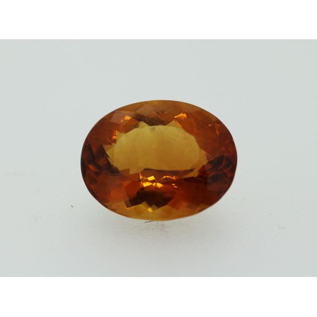 Citrine Ovale 12.4x9.8mm 4.38cts