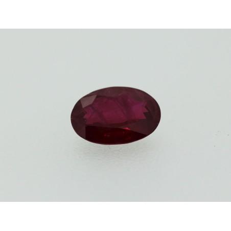 Rubis Ovale 7.2x5.2mm 0.86ct