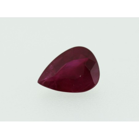 Rubis Poire 8x6mm 1.22ct