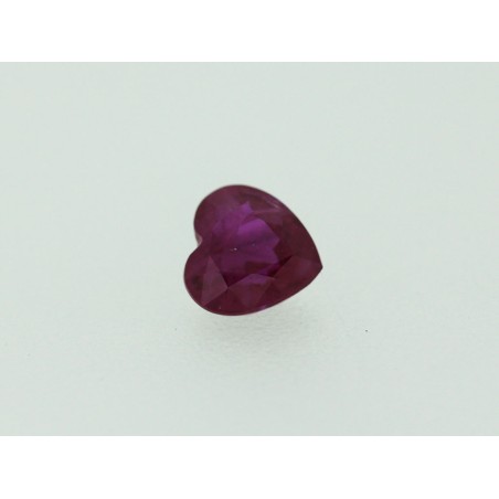 Rubis Coeur 5x5mm 0.61ct