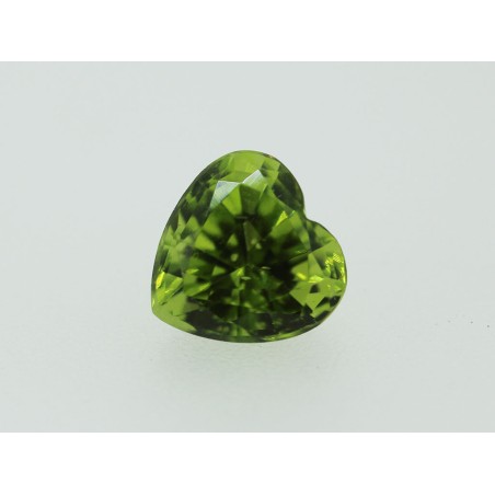 Péridot Coeur 8x8mm 2.22cts