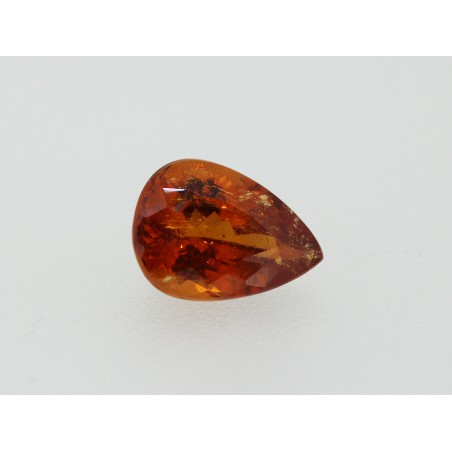 Grenat Spessartite Poire 9.3x6.8mm 2.58cts