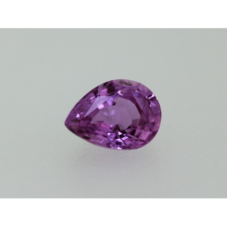 Saphir Rose Poire 7.8x5.8mm 1.35ct