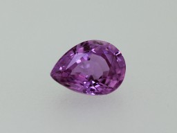 Saphir Rose Poire 7.8x5.8mm 1.35ct