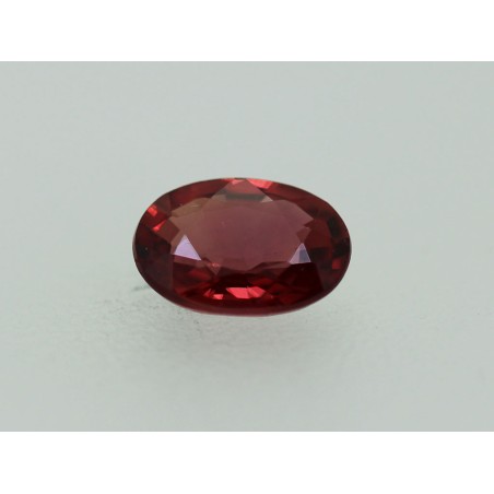 Saphir Ovale Orange 6.1x4.2mm 0.62ct