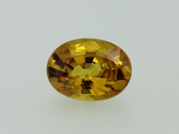 Saphir Jaune Ovale 8x5.9mm 1.37ct