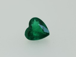 Emeraude Coeur 6x6mm 0.65ct