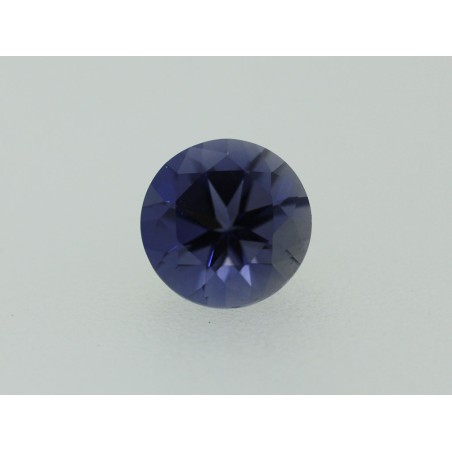 Cordiérite ronde 7mm 1.22ct