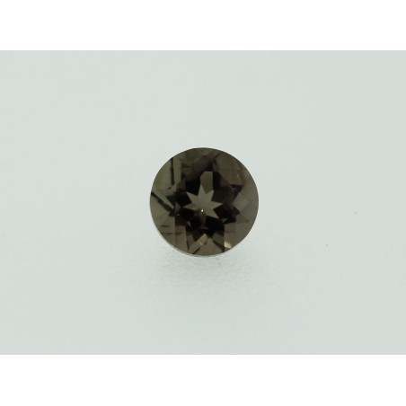 Quartz Fumé Rond 5.1mm 0.52ct