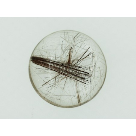 Quartz rutile rond 19.9mm 20.78cts