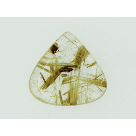 Quartz Rutile Poire 19.6x18.8mm 14.40cts