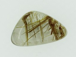 Quartz Rutile Triangulaire 20.4x12.5mm 13.19cts