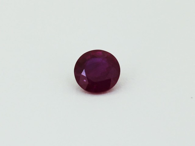 Rubis rond 4.6mm 0.40ct