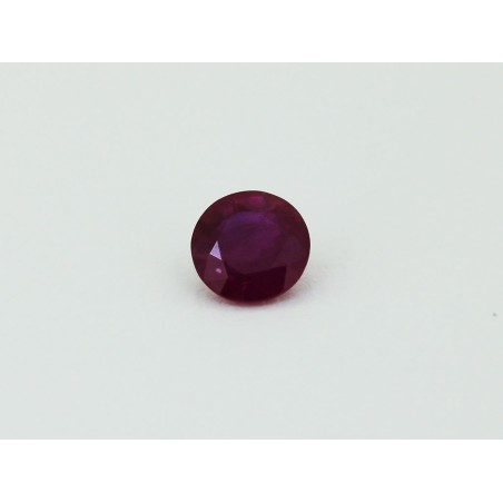 Rubis rond 4.6mm 0.40ct