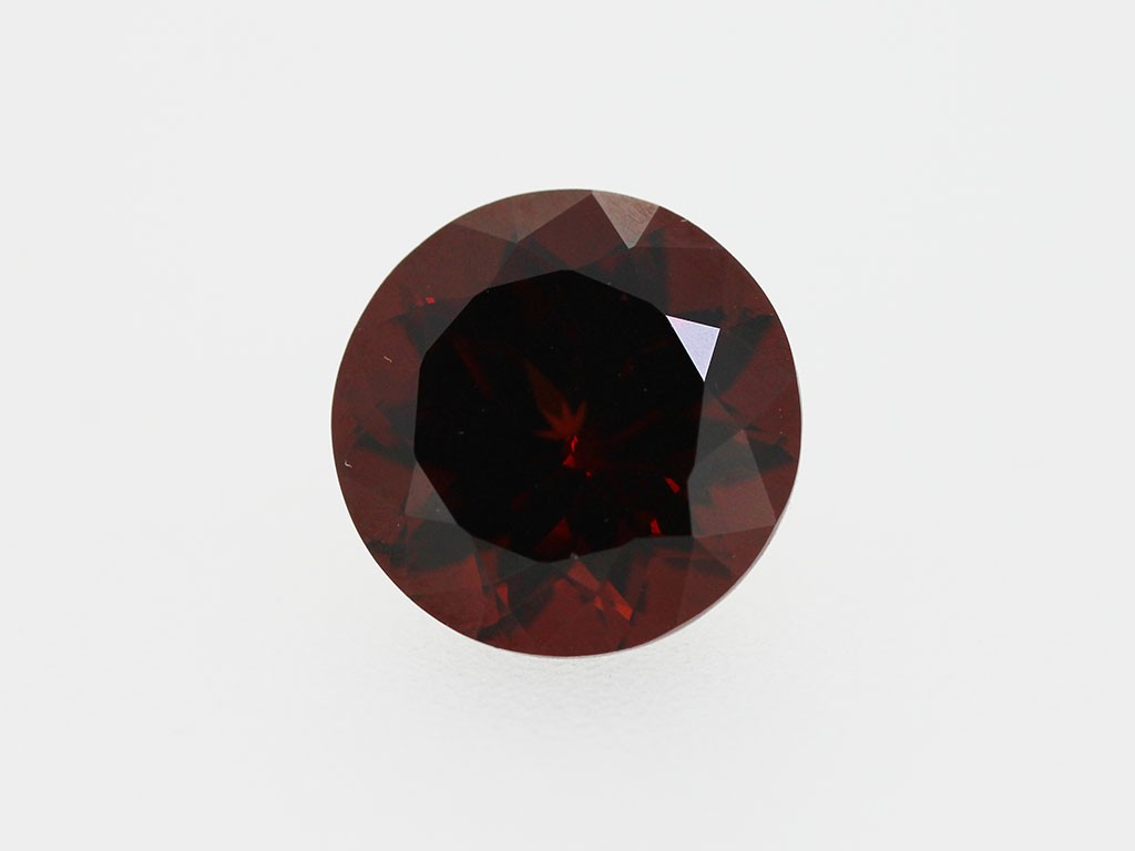 Grenat rond 9.8mm 4.53cts