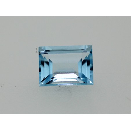 Topaze traitée sky blue RV 8.1x6.1mm 2.02cts