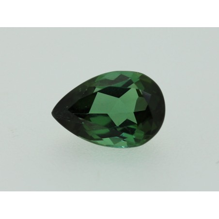 Tourmaline verte poire 10x6.8mm 2.05cts