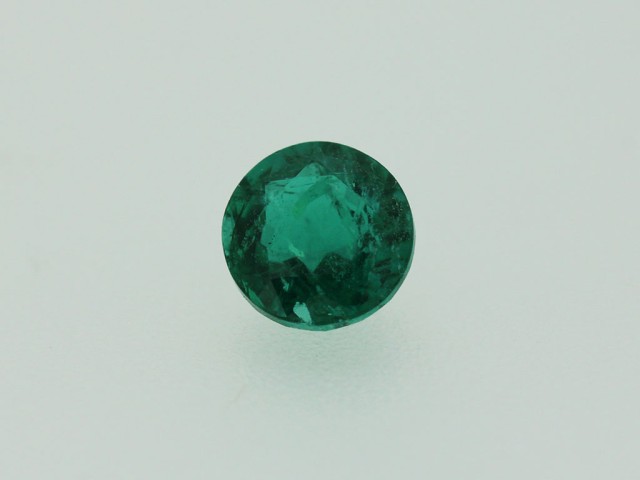 emeraude ronde 6.5mm 1.18ct