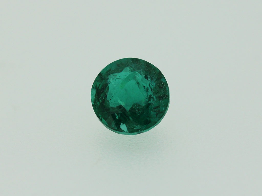 emeraude ronde 6.5mm 1.19ct