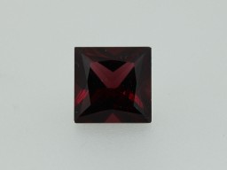 Grenat rhodolite carré 8x8mm 2.83cts