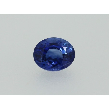 Saphir ovale 5.9x4.8mm 0.85ct