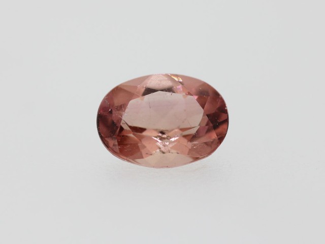 Tourmaline rose ovale...