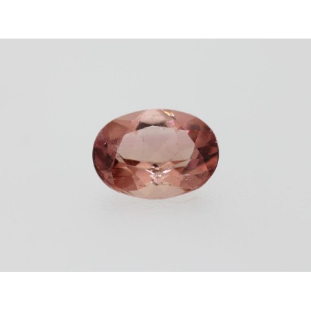 Tourmaline rose ovale 7.2x5.4mm 0.89ct