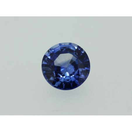 Saphir rond 6.85mm 1.52ct