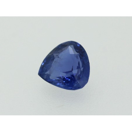 Saphir poire 7.3x7.2mm 1.58ct