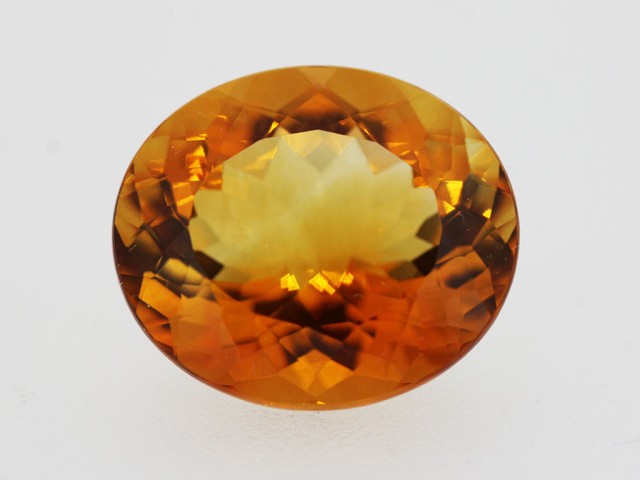 Citrine ovale 14x12mm 7.23cts