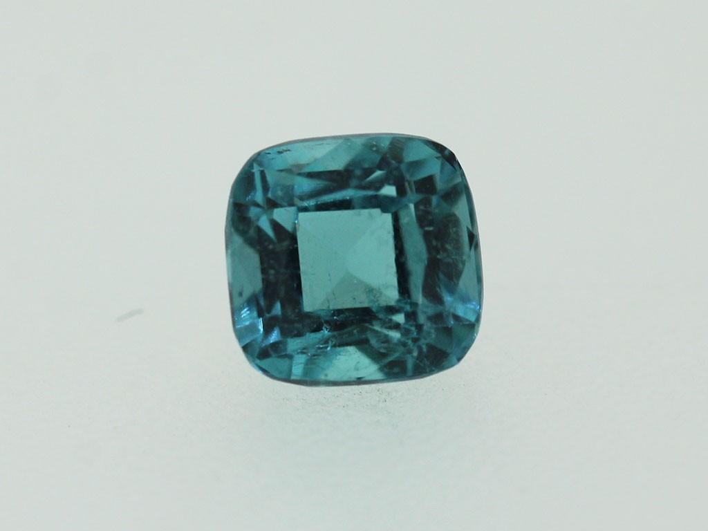 Tourmaline bleu antik 5.8x5.7mm 1.20ct