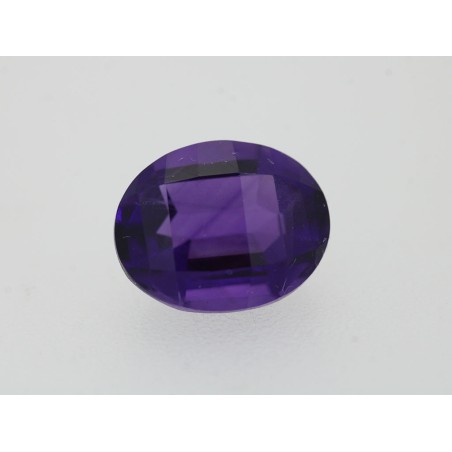 Améthyste ovale briolette 10x8mm 2.58cts