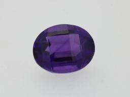 Améthyste ovale briolette 10x8mm 2.58cts